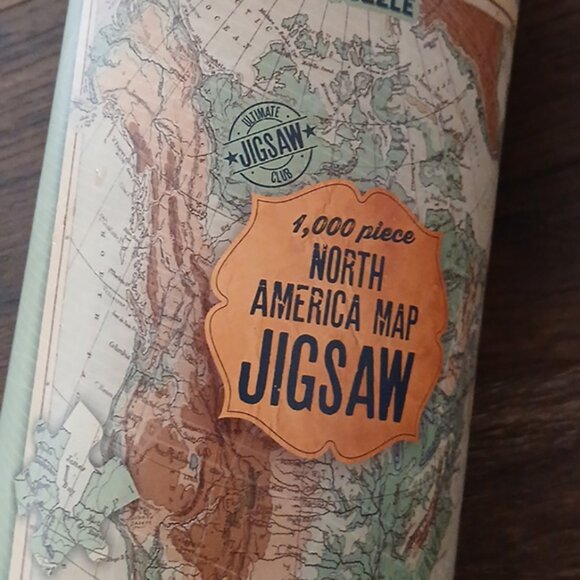 North America map jigsaw puzzle - Picture 1 of 9